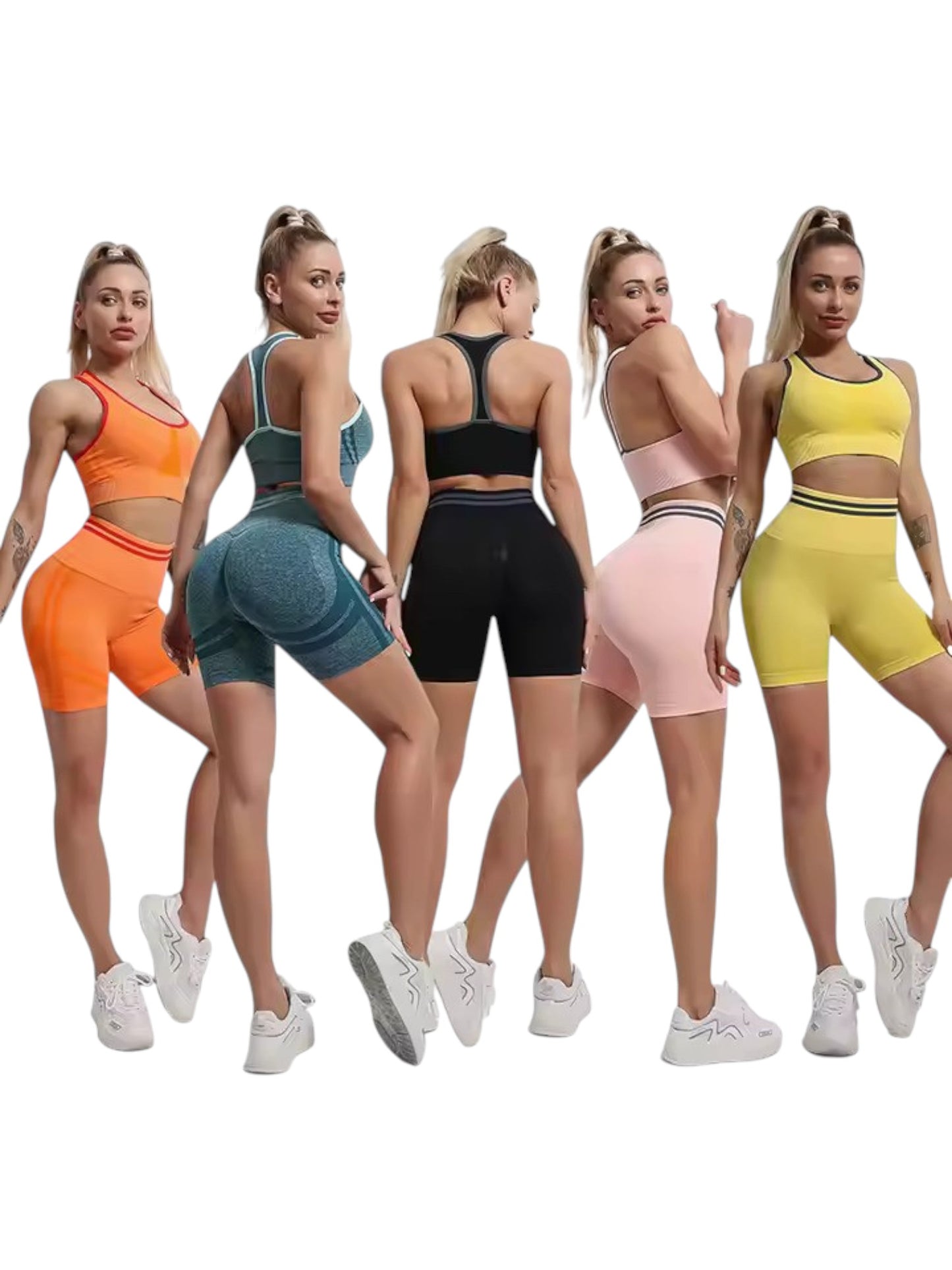 Leggings cortos de yoga 