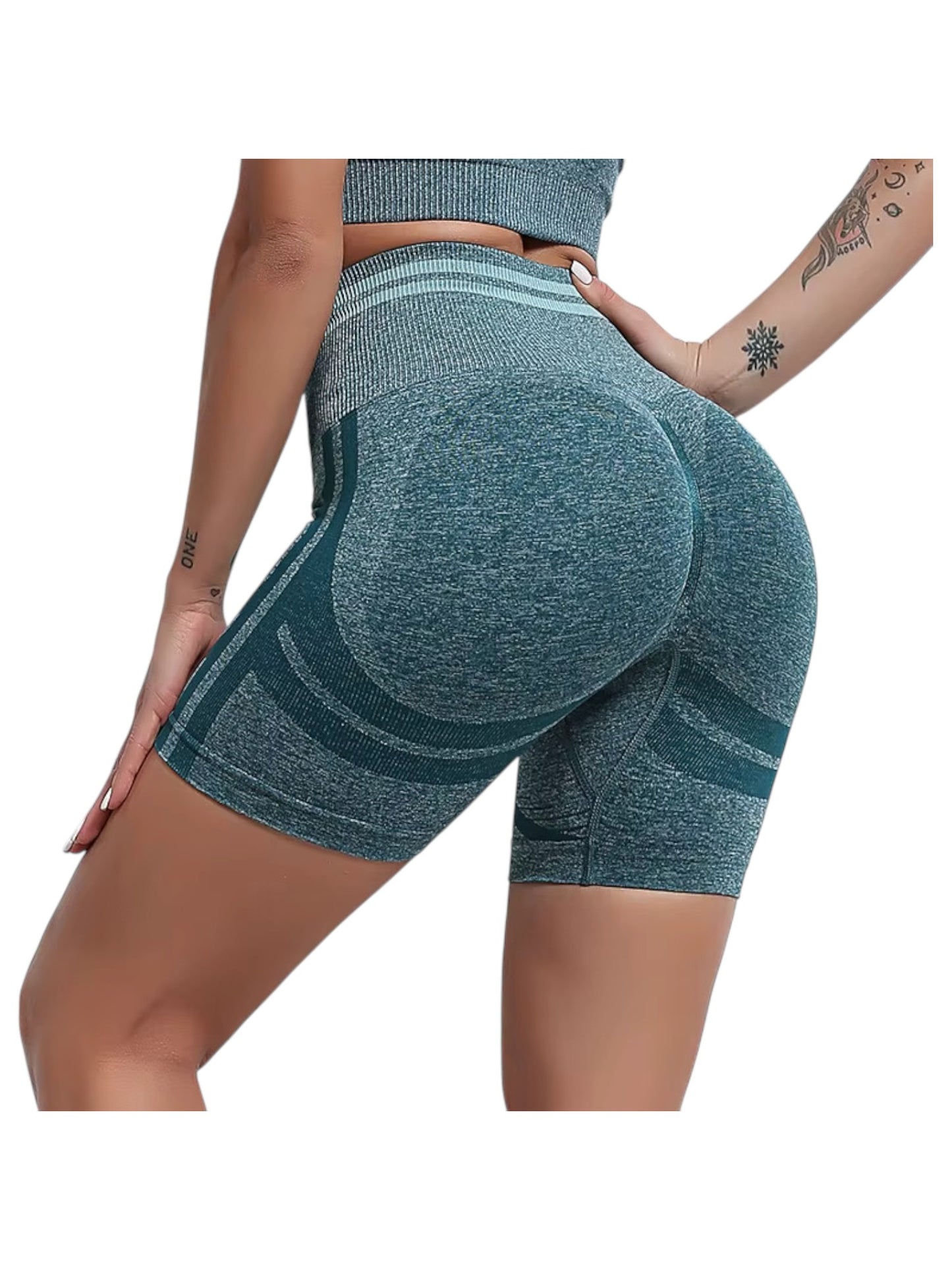 Leggings cortos de yoga 
