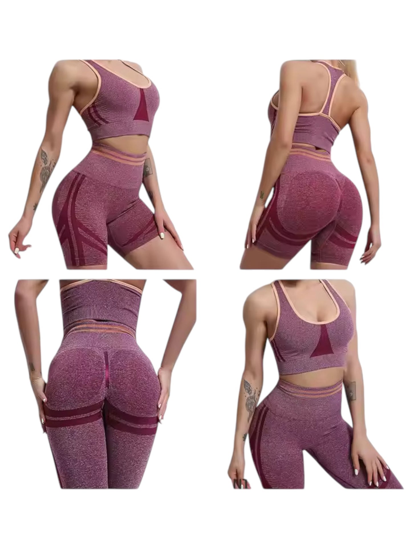Leggings cortos de yoga 